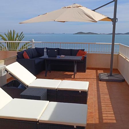 Top Floor Apartment Beachhouse, Beautiful Sea View, On The Beach! Картахена Экстерьер фото