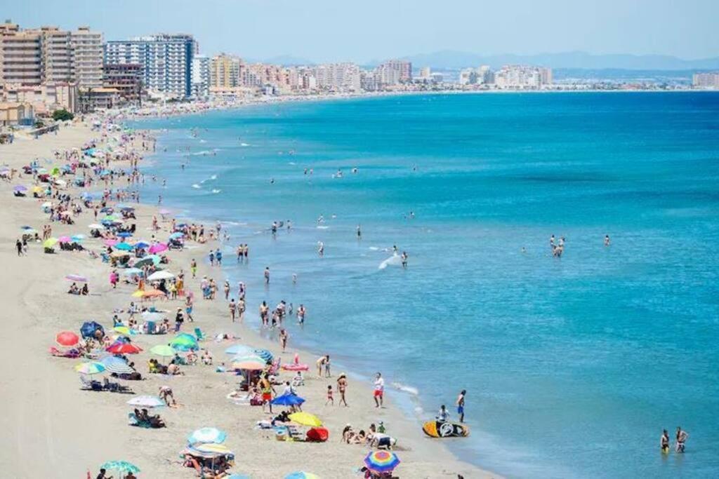 Top Floor Apartment Beachhouse, Beautiful Sea View, On The Beach! Картахена Экстерьер фото